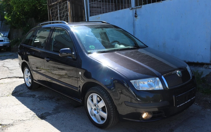 Skoda Fabia cena 9499 przebieg: 216000, rok produkcji 2006 z Borne Sulinowo małe 92